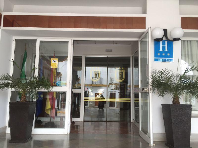 Hotel Pena De Arcos อาร์กอส เดลา ฟรอนเตรา ภายนอก รูปภาพ